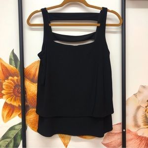 WHITE HOUSE BLACK MARKET Side tie top